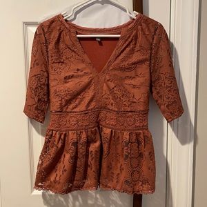 XXS LACE TOP